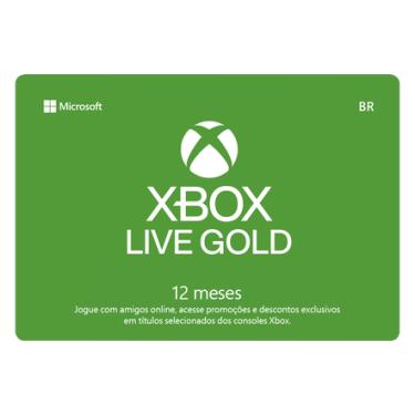 Imagem de Gift Card Digital Xbox Live 12 Meses
