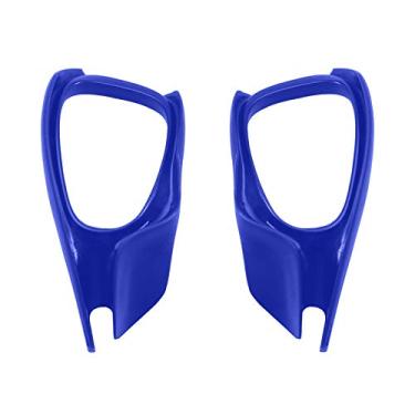 Imagem de Mryok Persianas laterais personalizadas para óculos de sol Oakley Juliet X Metal - Opções, Azul, One Size