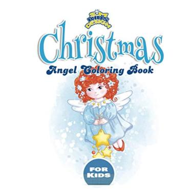 Imagem de Christmas Angel Coloring Book For Kids: about 100 Pages Designs of Beautiful Angels To Color