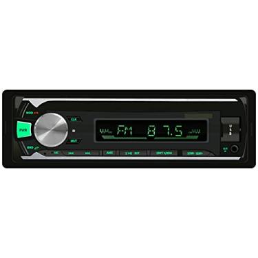 Imagem de Rádio do carro, rádio FM estéreo Bluetooth USB Quick Charge MP3 Player Chamadas mãos-livres, Função FM, USB, Micro SD (TF), AUX, Porta de carregamento