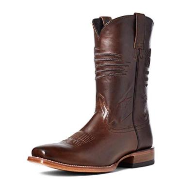 Imagem de ARIAT Bota masculina Circuit Patriot Western, Bar Top Brown