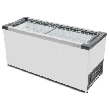 Imagem de Freezer Expositor Horizontal Congelados Tampa Vidro 404 Litros NF55 - Metalfrio 127V