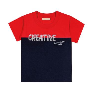 Imagem de Blusa Infantil Feminina Creative Trick Nick Vermelho