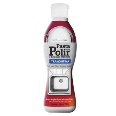 Imagem de Pasta Abrasiva Limpa Inox Para Polir Panela Tramontina