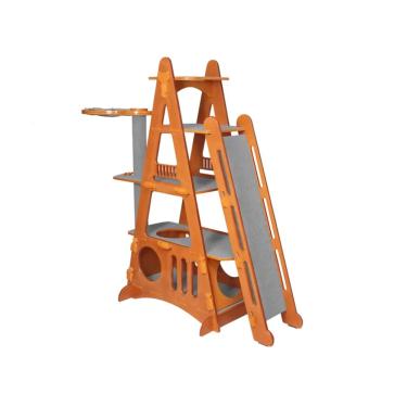 Imagem de Torre para Gatos Toda de Encaixe 5 Andares Ref.AG016 - VivaLigna