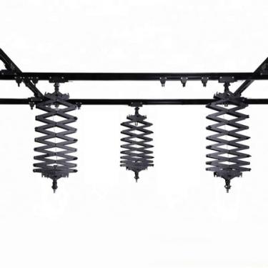 Imagem de Kit de Pantógrafos Nicefoto S-13 com Sistema de Trilho de Teto para Estúdio