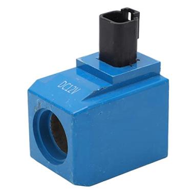 Imagem de Bobina Solenóide, 12V 30W Escavadeira Válvula Solenóide Substituição Bobina para Vickers Solenóide 12V 30W, para Retroescavadeira JCB 3CX 4CX, 02 365539