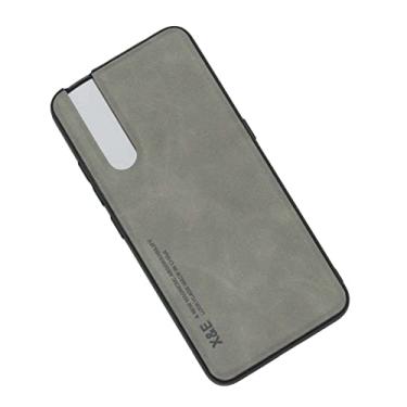 Imagem de Kepuch Silklike Capa para Vivo V15 Pro/S1 Pro - Case Placa de Metal Embutida para Vivo V15 Pro/S1 Pro - Cinza