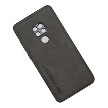 Imagem de Kepuch Silklike Capa para Huawei Mate 20 - Case Placa de Metal Embutida para Huawei Mate 20 - Preto