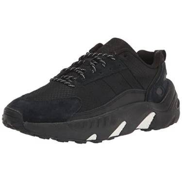 Imagem de adidas Tênis masculino ZX 22 Boost, preto/branco, 34, Preto/Preto/Branco, 5