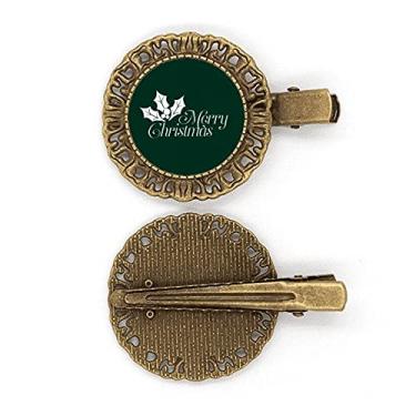 Imagem de Presilha de cabelo com grampo de cabelo para decoração de folhas mas