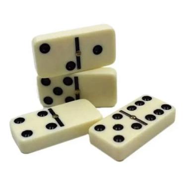 Imagem de DOMINO GRANDE DE OSSO COM MALETA 28 PECAS TY0494 / JG/ACOPAR