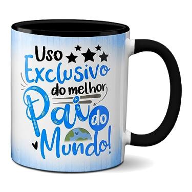 Imagem de Caneca Para Uso Exclusivo Do Melhor Pai Do Mundo Xícara (Preta)