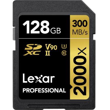 Imagem de CARTÃO DE MEMÓRIA LEXAR 128GB PROFESSIOAL 2000x UHS-II SDXC