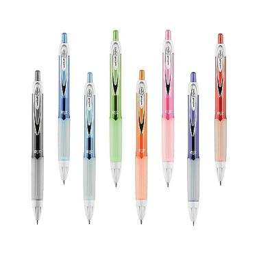 Imagem de Uni-ball 207 canetas de gel retráteis – ponta média, 0,7 mm, cores sortidas, pacote com 8: instrumentos de escrita premium com tinta resistente à água e desbotamento