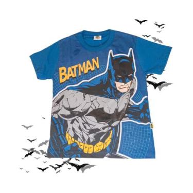 Imagem de Camiseta Infantil Batman Dc Comics Liga Da Justiça Menino - Fakini