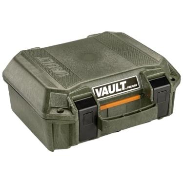 Imagem de Pelican Vault - Capa rígida multiuso V100 com espuma para câmera, drone, equipamento, eletrônicos e equipamentos (verde (OD)