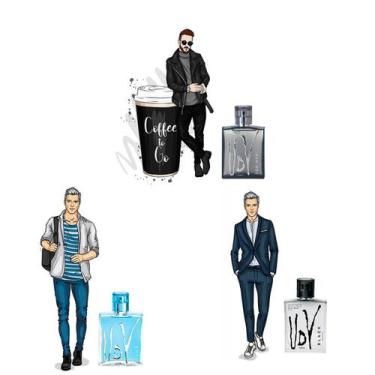 Imagem de Perfumes Masculino Udv For Men, Udv Blue, Udv Black - Ulric De Varens