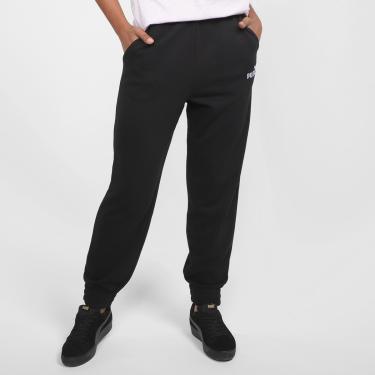 Imagem de Calça Moletom Puma Ess+ Embroidery High-Waist Tr Cl Feminina-Feminino