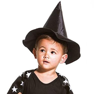 Imagem de Chapéu Bruxa Bebê Preto Para Fantasia Halloween