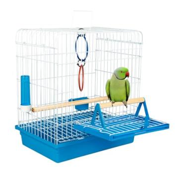 Imagem de Gaiola Calopsita Azul Jel Plast