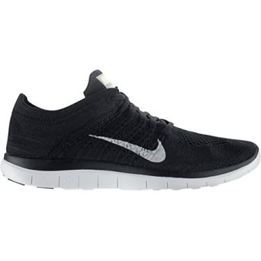 Imagem de Nike Free 4.0 Running Shoes (Black, Dark Grey, White) 6.5 US Men