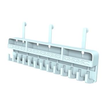 Imagem de menolana Cabide para extensão de cabelo, expositor de extensão de cabelo, suporte para cabelo à prova d'água, ferramenta de modelagem de perucas, para secar e, Verde