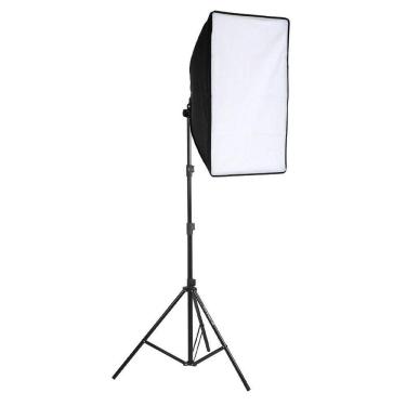Imagem de Kit 1 Softbox 50X70 Tudoprafoto Bivolt + Tripé