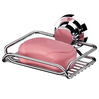 Imagem de SABONETEIRA COM VENTOSA 4053 CROMADO SABONETEIRA COM VENTOSA CROMADO 4053CR