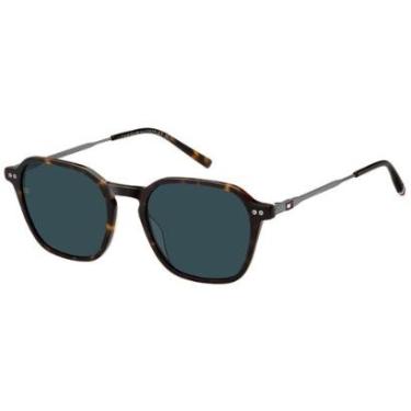 Imagem de Óculos de Sol Tommy Hilfiger Havana TH2132S 086-53-Masculino