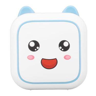 Imagem de Impressora Térmica de Bolso Sem Tinta - Impressora Móvel Compacta - Bateria Recarregável de 800mAh - Solução de Impressão Portátil, Mini e de Baixo Ruído (Azul)