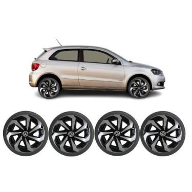 Imagem de Jogo Calota Up 2014 2015 2016 Aro 14 + Emblema Volkswagen - VW