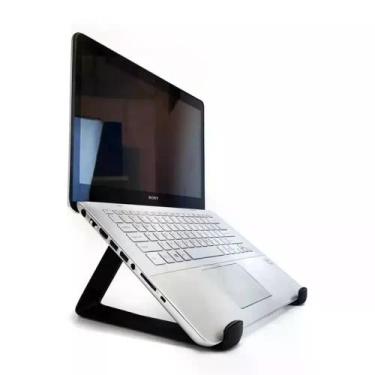 Imagem de Suporte Notebook Universal Acrílico Lap Top Abertura Tela - KL Master 