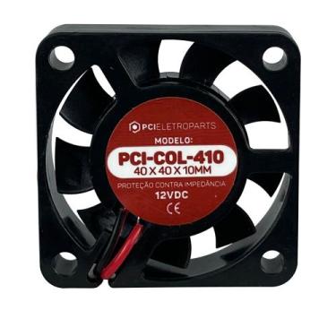 Imagem de Microventilador 40x40x10mm 12v Cooler Pci Eletroparts, 40x40x10mm