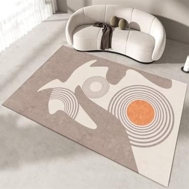 Imagem de Tapetes para sala de estar, decoração moderna para casa, tapetes para quarto, cabeceira, tapete leve, luxuoso, tatami, flanela, 9.200 x 300 cm, 78,7 x 118 pol.