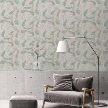 Imagem de Papel de Parede Antigua Folhagem Bege 390943AG - AS CREATION