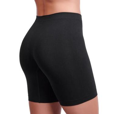 Imagem de Short Loba Clássico Sem Costura 41805-001, Preto, M