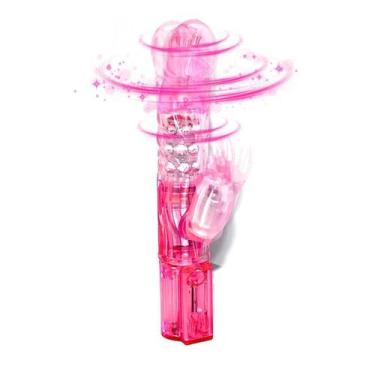 Imagem de Vibrador Rotativo Rabbit Coelhinho Rosa - RTC