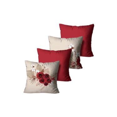 Imagem de Kit 4 Capas de Almofadas Mdecore