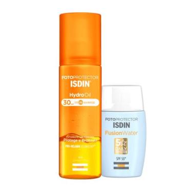 Imagem de Kit ISDIN HydroOil Fotoprotector Fusion Water FPS60 (2 produtos)