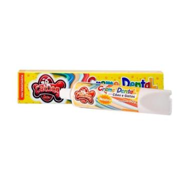 Imagem de Creme Dental CatDog Para Cães e Gatos Unidade Sabor Neutro - Cat Dog