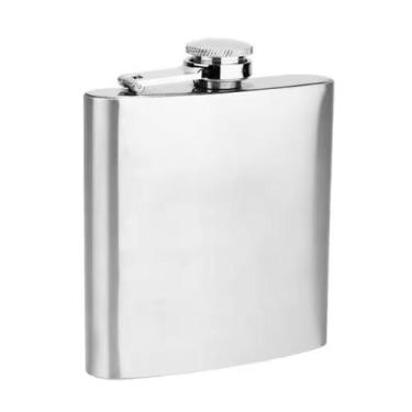 Imagem de Cantil de Bolso de Aço Inox 7oz 200ml - MOMENT