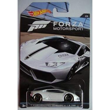 Imagem de Hot Wheels 2017 Forza Motorsport Lamborghini Huracan LP 610-4 4/6, White