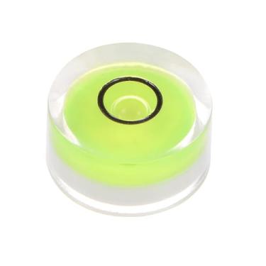 Imagem de HARFINGTON 4 peças de nível de bolha redonda 18 x 9 mm Mini Circular Bullseye Níveis de Espírito para Nivelar Câmera, Tripé, Telescópio, Oficina, Toca-Discos, Quadros, Amarelo, Vermelho