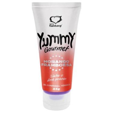 Imagem de Yummy Gourmet Gel Intenso 45G Sexy Fantasy, MORANGO FRAMBOESA