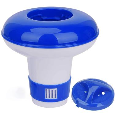 Imagem de Merkia Distribuidor Químico Flutuante de Mini Spa, Flutuador de Comprimidos de Cloro/Bromo para Comprimidos de 1", Ideia para Spa, Banheira de Hidromassagem e Fonte, Piscinas Infláveis e Acima do Solo
