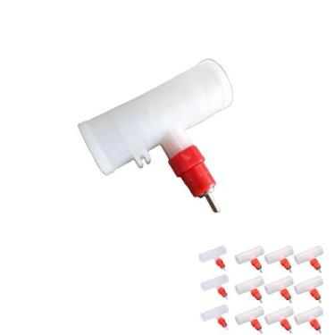 Imagem de Bebedouro Niple Aves Galinha Suporte Adaptador 25mm 12un - GF