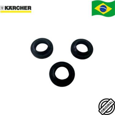 Imagem de Anel raspador 12x20x4/6 k330 lavadora karcher c/3 unidades