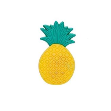 Imagem de Aplique Abacaxi Silicone - 3,5cm - 4 Un - Artegift - Rizzo
