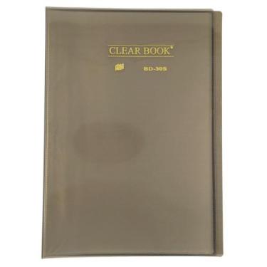 Imagem de Pasta Catálogo Ofício Yes 30 Envelopes BD30S Clear Fumê